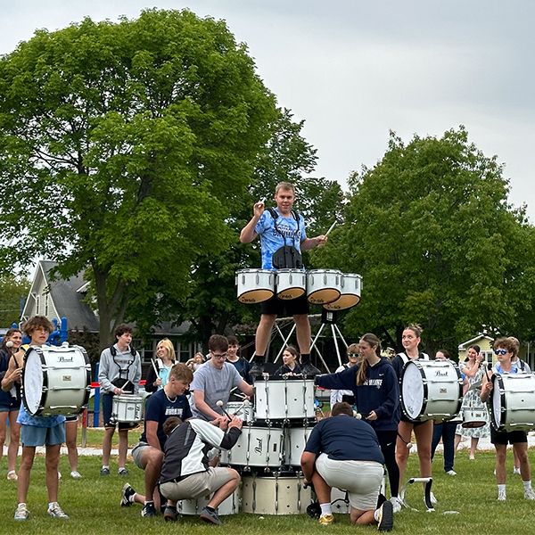 School Band at the opening of the Sheboyan Music Park