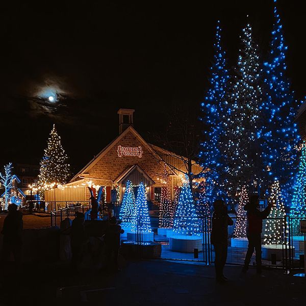 Christmas Lights Trail at Blue Mountain Village 