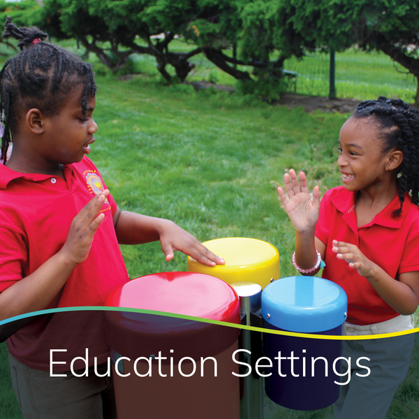 Education Settings: Musical Playground Equipment for Schools & Learning Environments