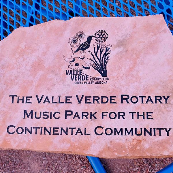 opening of the Valle Verde Rotary Club outdoor music garden