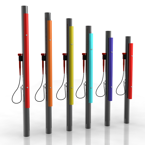 render image of the Calypso Pentatonic Chimes from Percussion Play