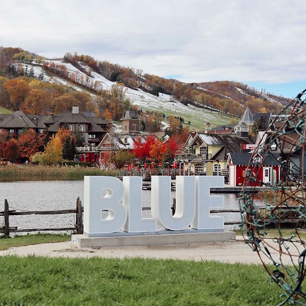 Christmas Lights Trail at Blue Mountain Village